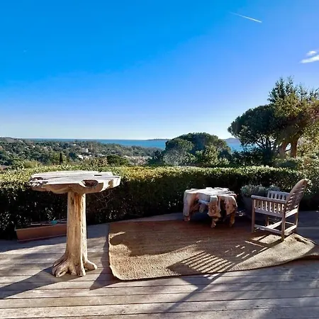 Les Restanques 3019 Grande Terrasse Vue Appartement Grimaud